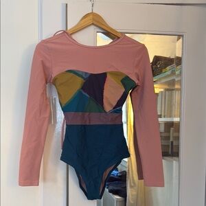 Colorful women’s bathing suit